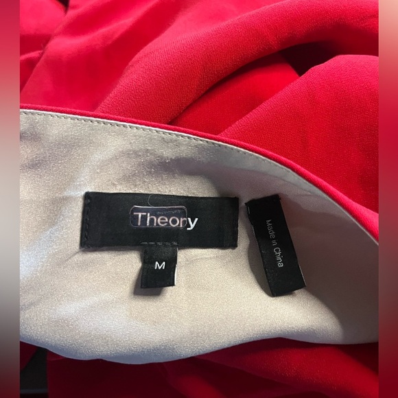 EUC Theory- Red Dress. Size M. - Picture 3 of 5
